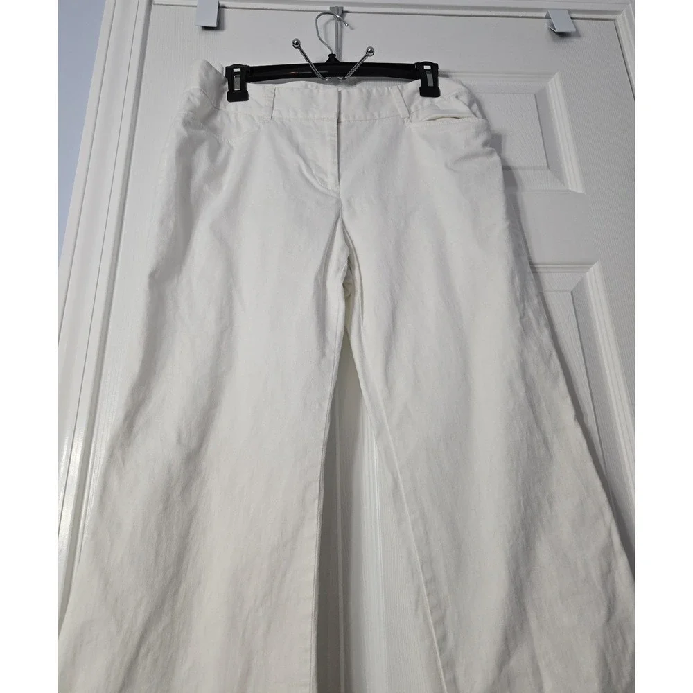 Michael Kors‎ Womans Pants Size 10 x 31 Long White